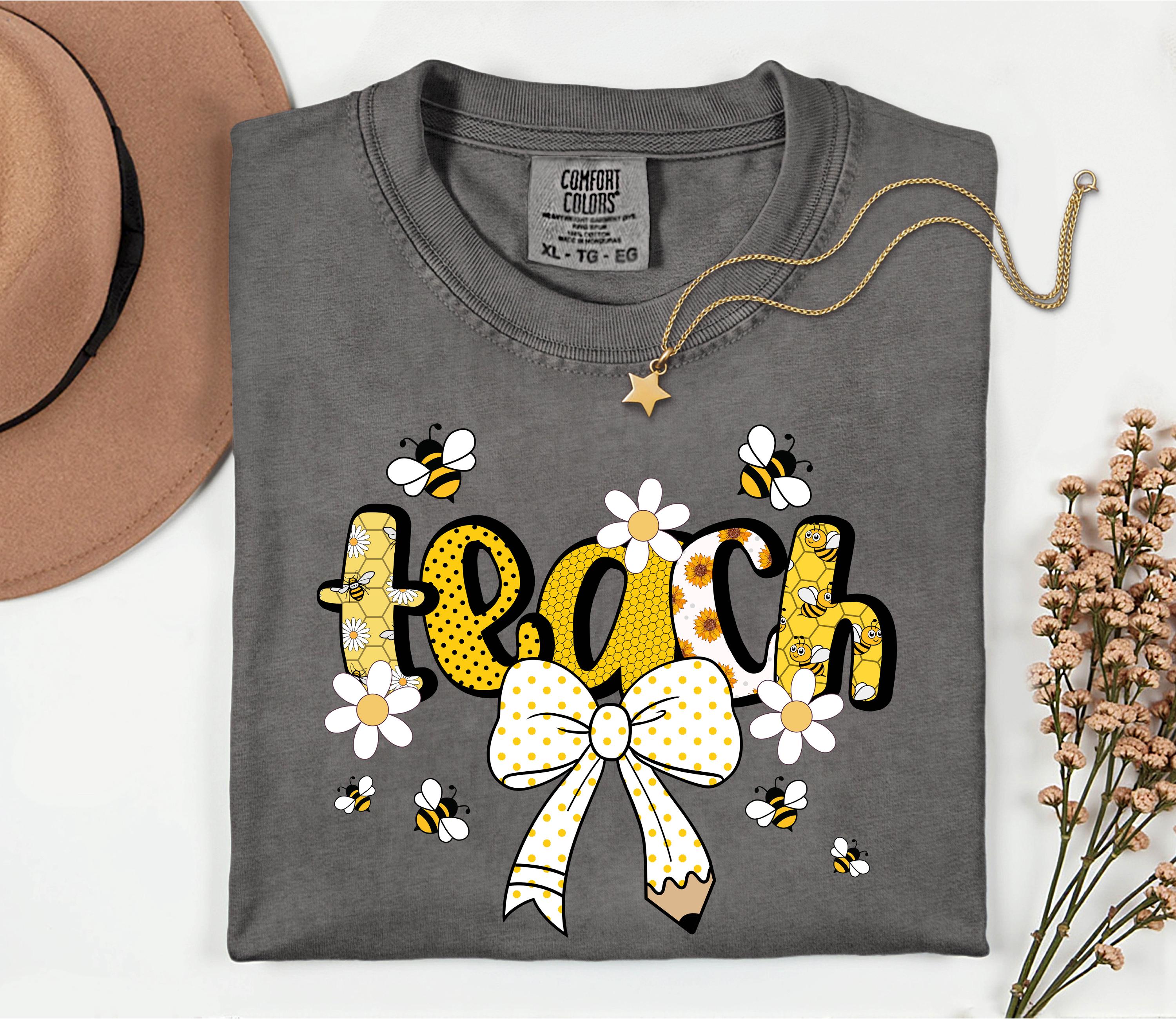 Bee Teacher Tshirt