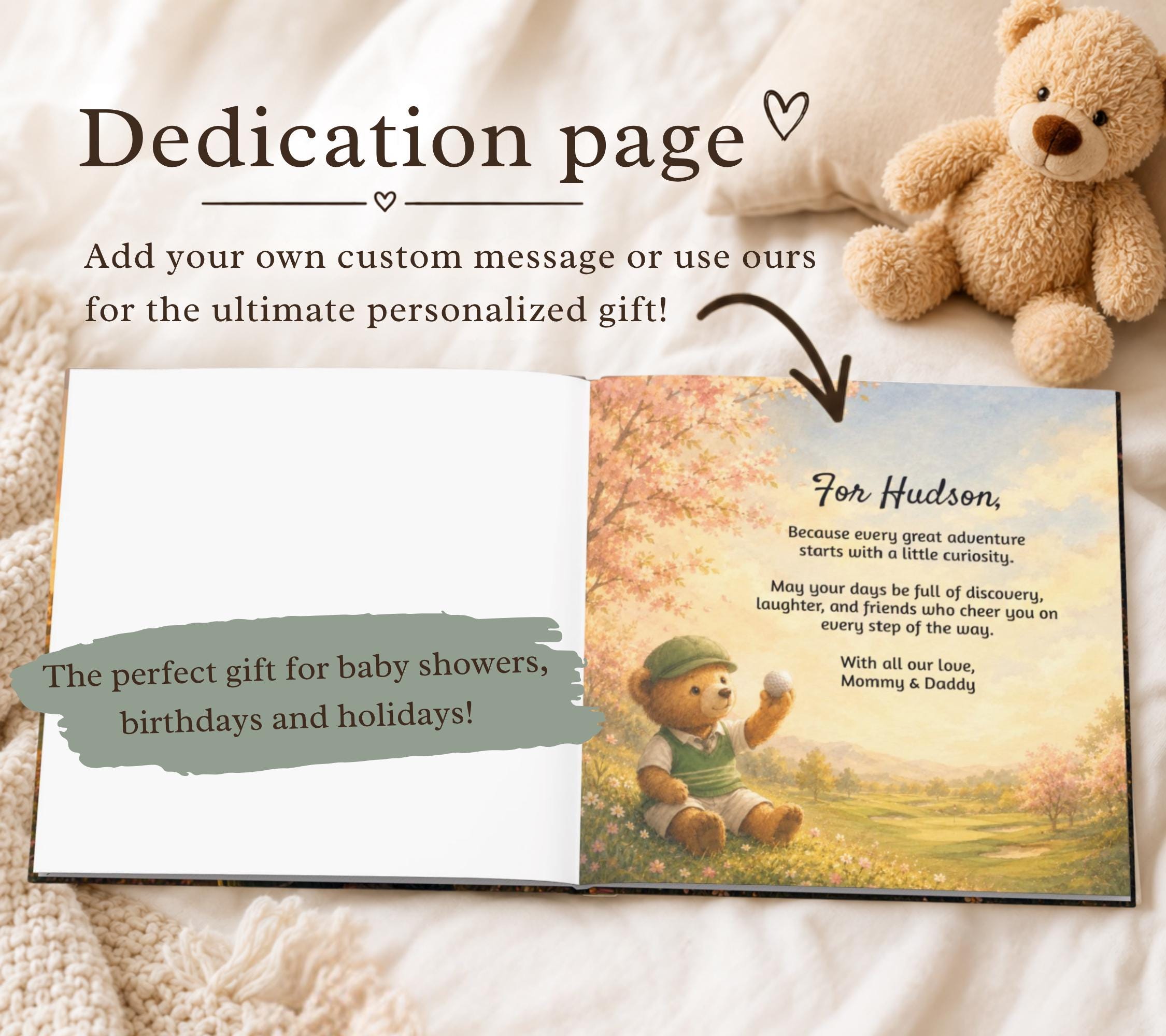 Personalized Golf Storybook