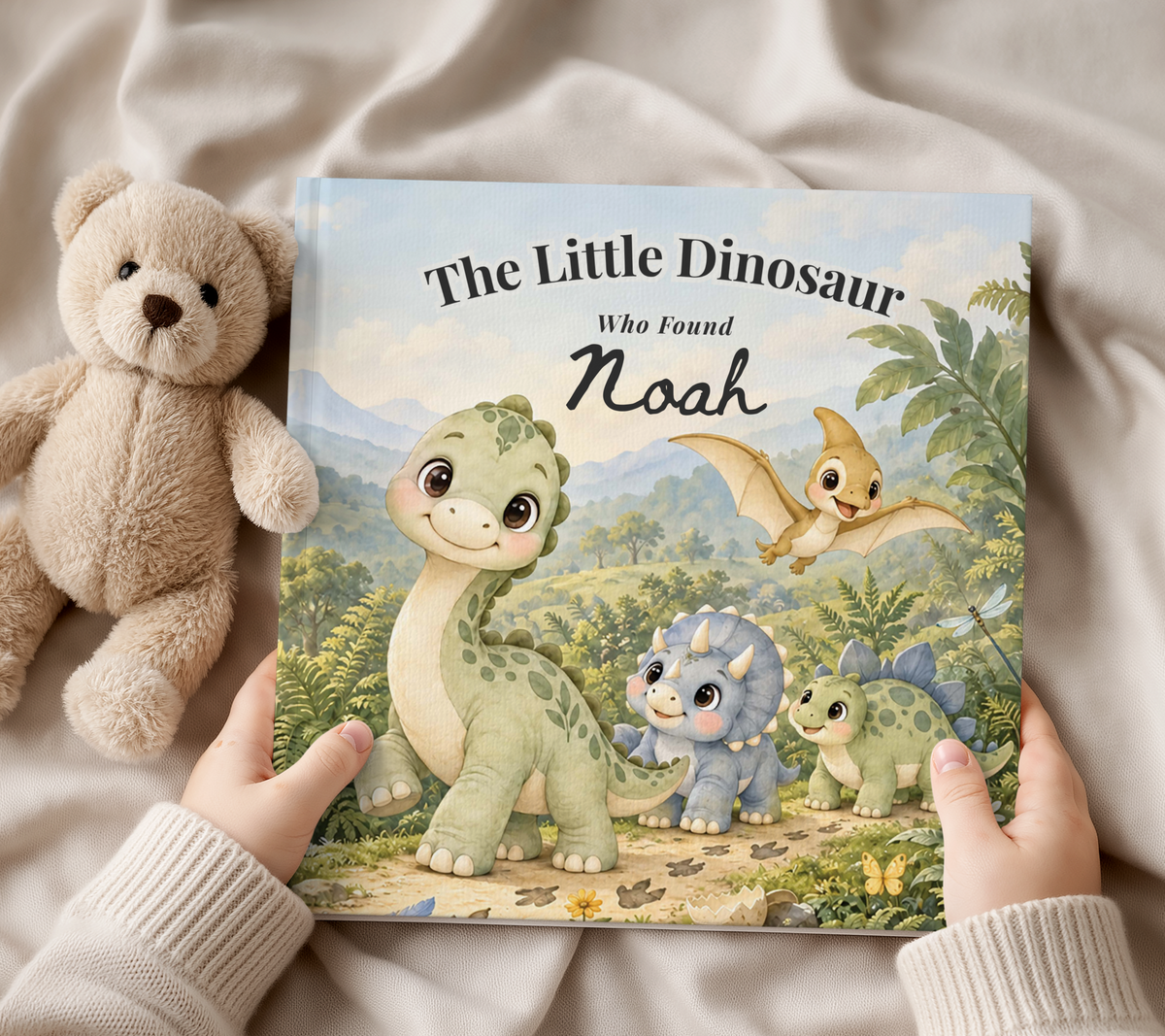 Personalized Dinosaur Story Book