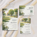 Park Wedding Invitation Template