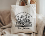 Personalized Teacher Tote Bag
