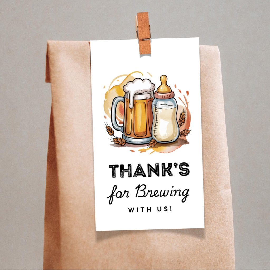 Beer & Diapers Baby Shower Bundle