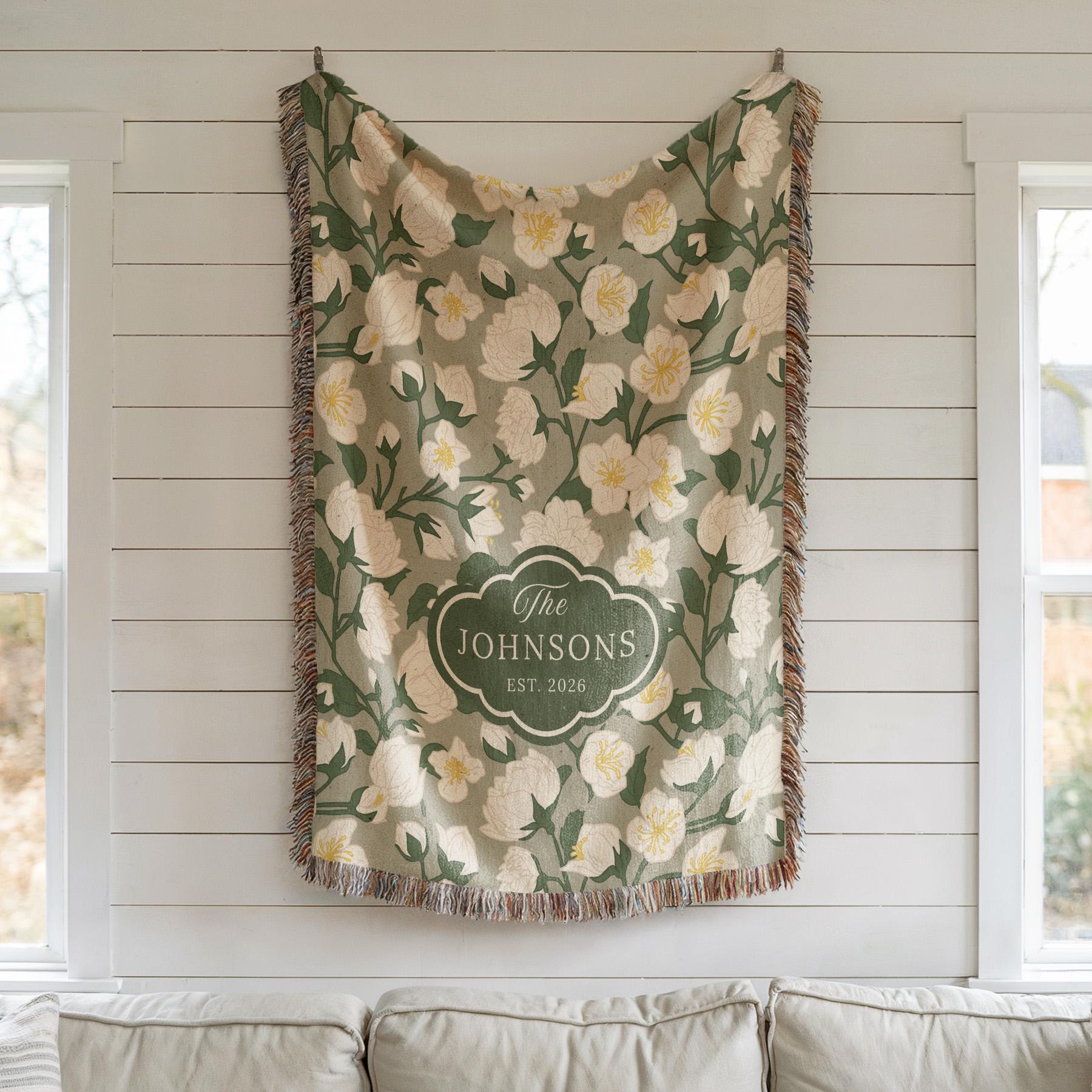 Cottagecore Woven Blanket