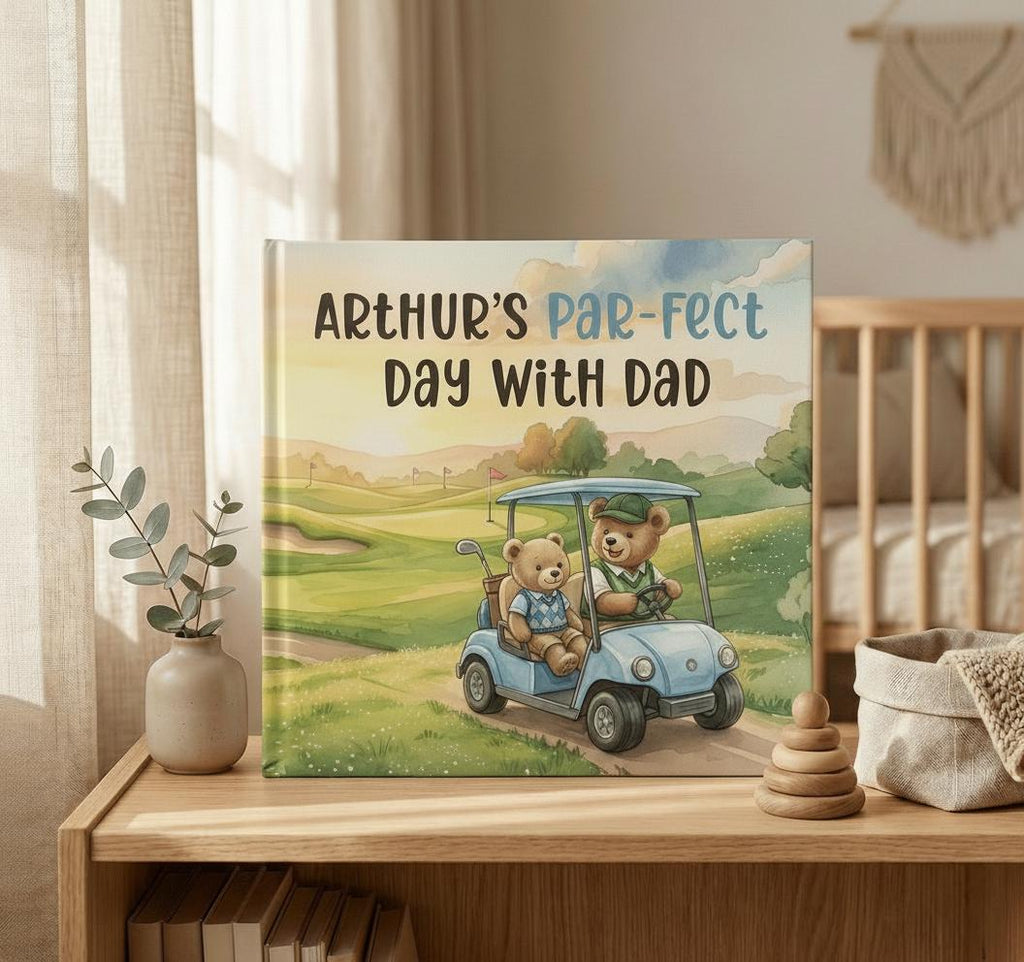 Personalized Golf Book With Childs Name