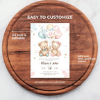 Teddy Bear Gender Reveal Party Kit Bundle