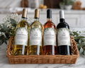 Greenery Wedding Wine Bottle Labels