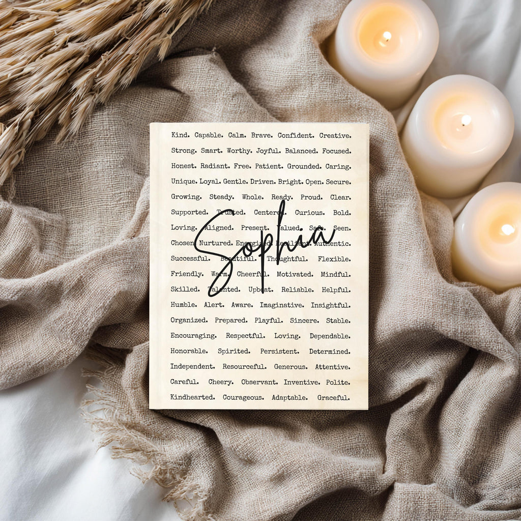 Personalized Affirmations Journal