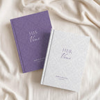 Personalized Damask Wedding Vow Book