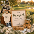 Digital Golf Pregnancy Announcment Template