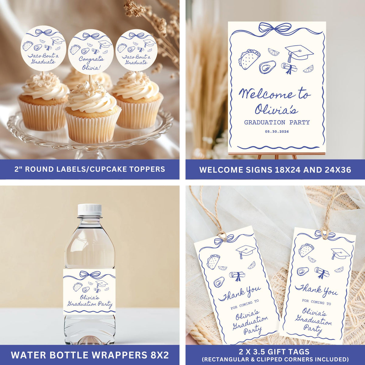 Taco Graduation Party Bundle