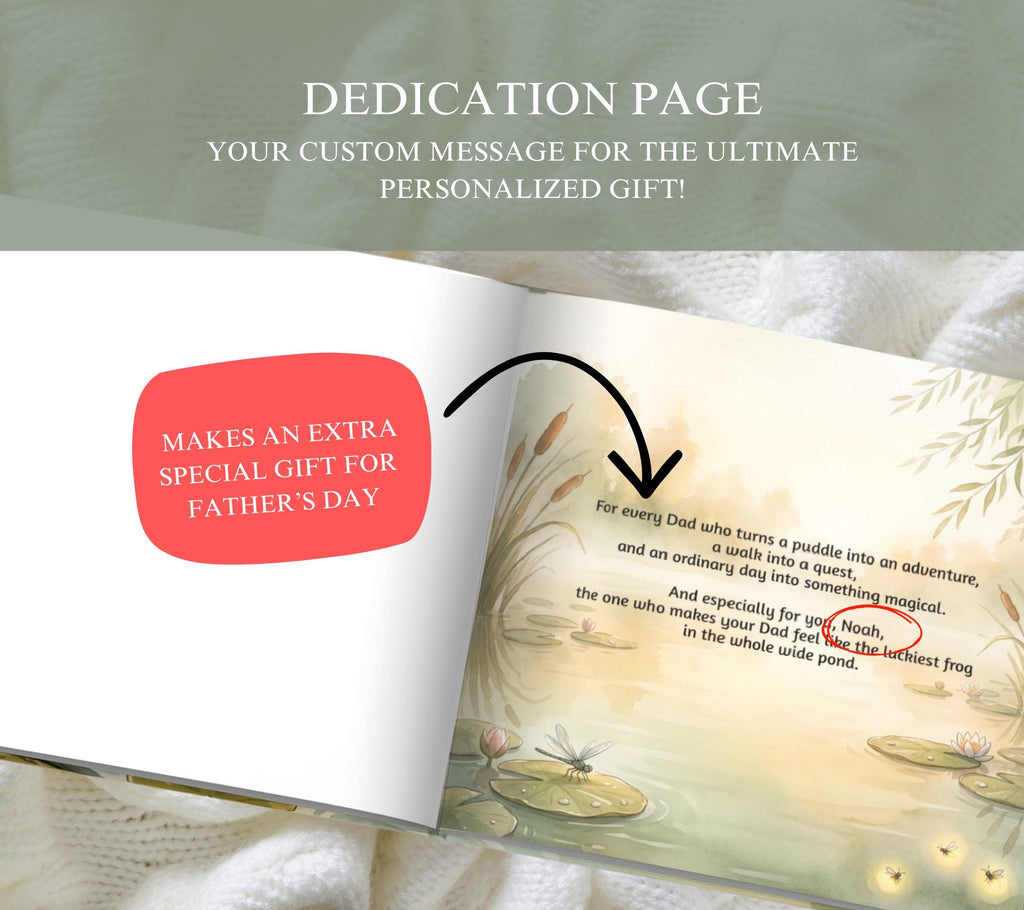 Personalized Father's Day Book