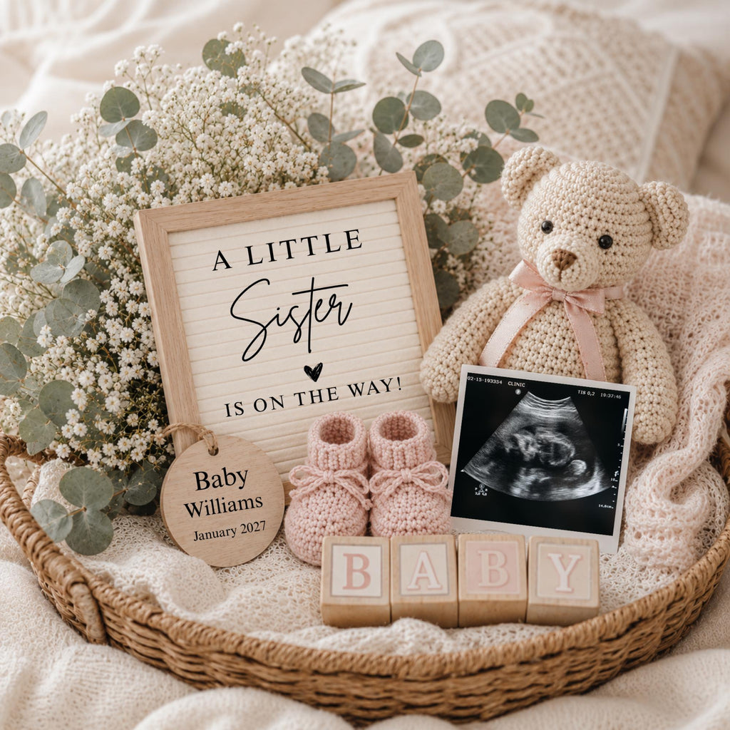 Digital Pregnancy Announcment Template