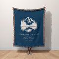 Personalized Lake House Blanket