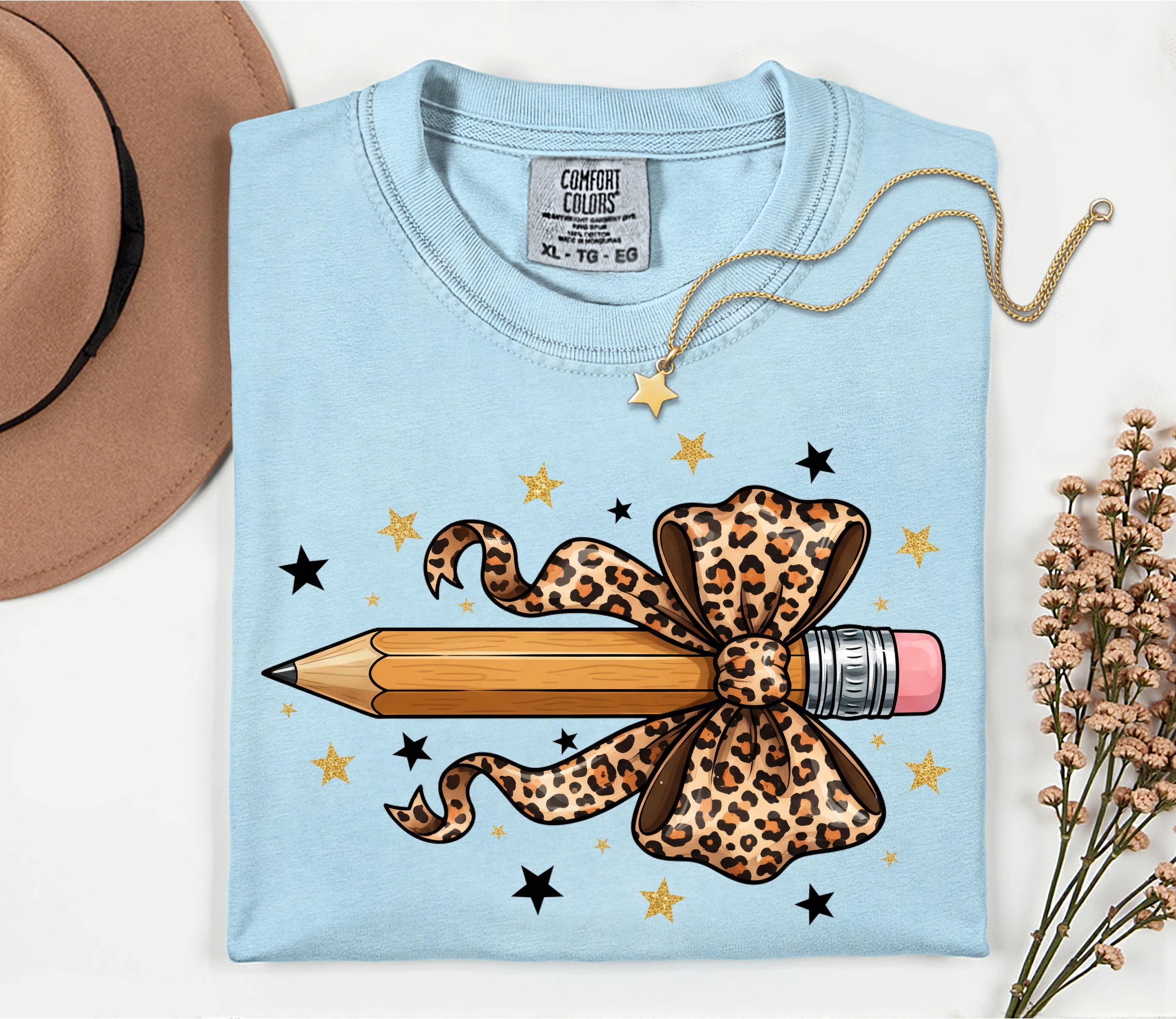 Leopard Teacher Tshirt