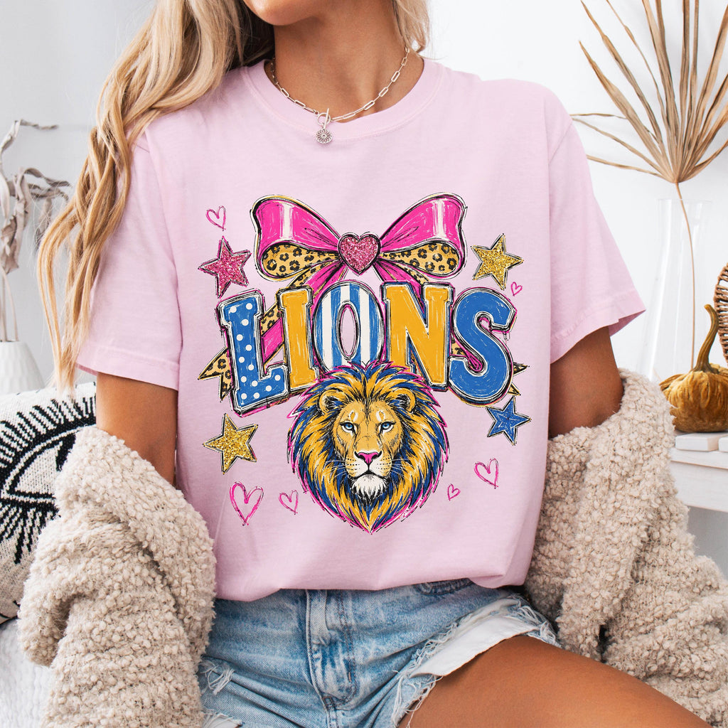 Preppy Lions Mascot Shirt