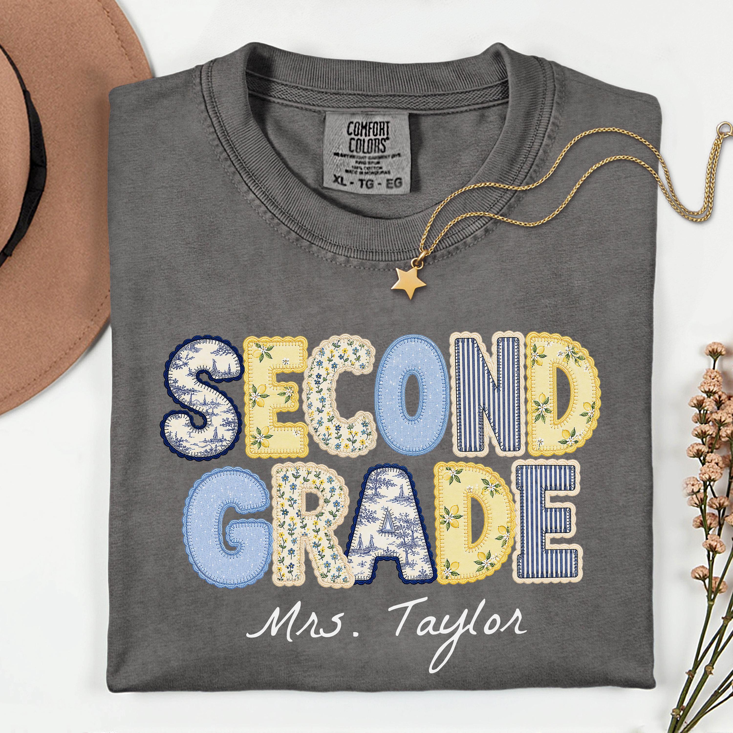 Second Grade Teacher Shirt