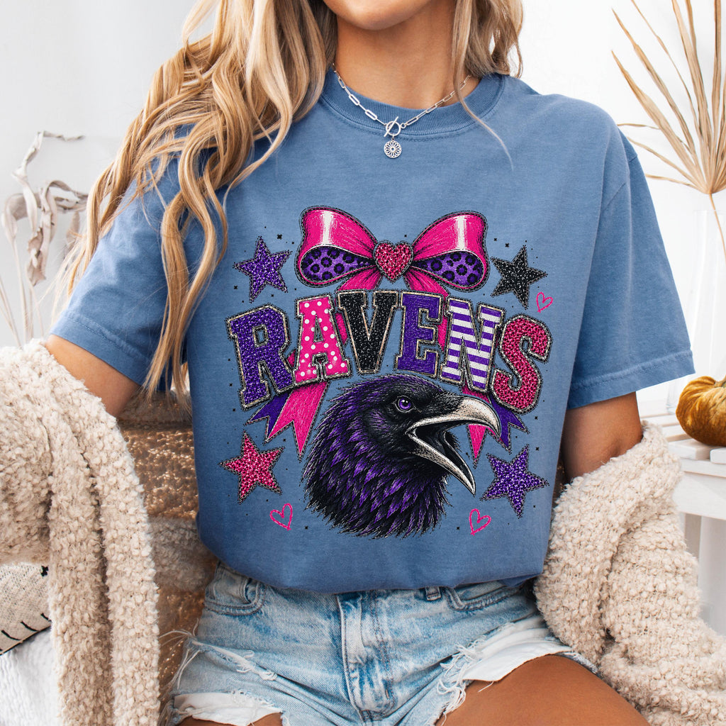 Preppy Ravens Mascot Shirt