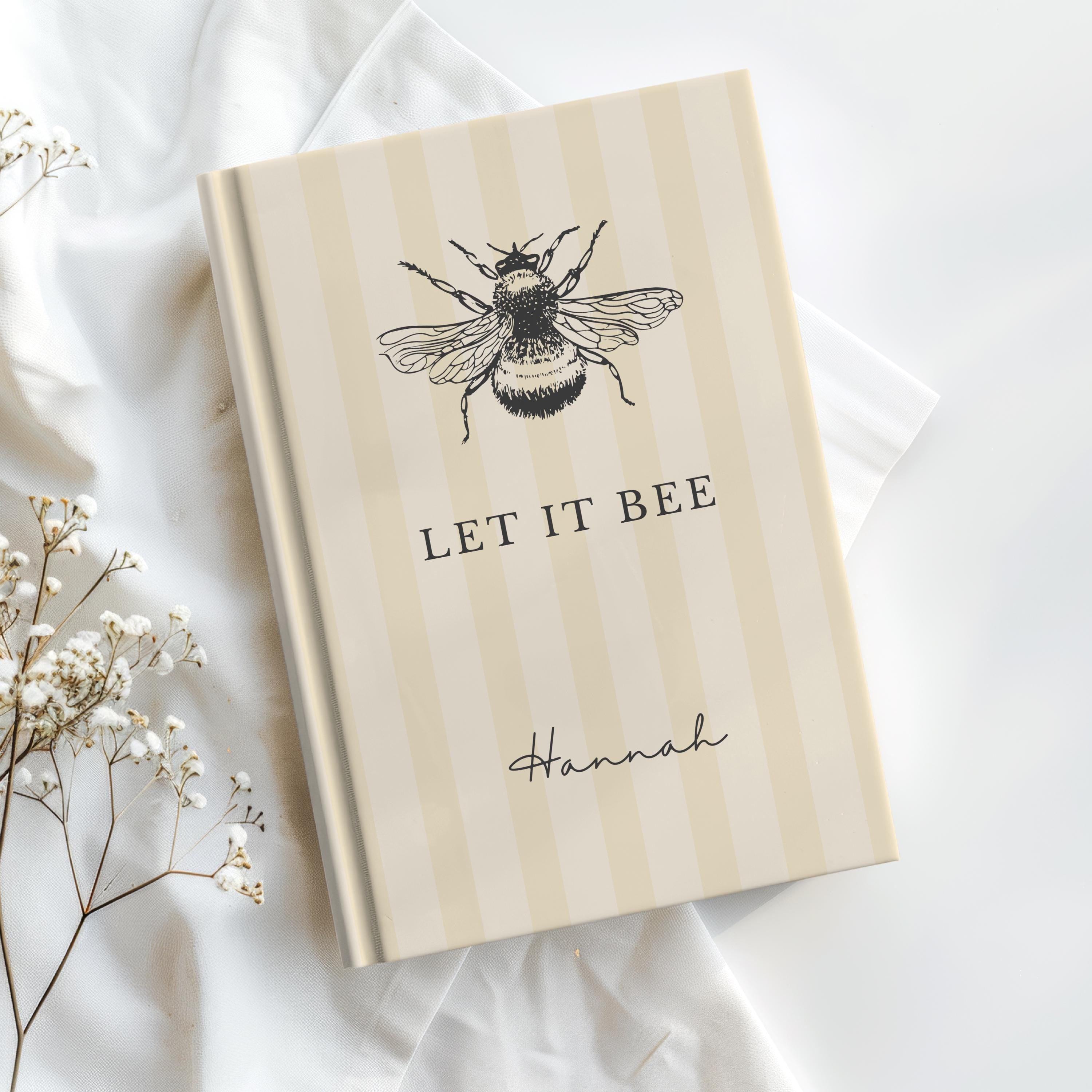 Personalized Bee Journal