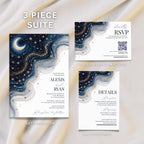 Celestial Wedding Invitation Suite