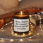 Funny Mothers Day Candle Gift from Daughter or Son
