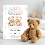 Teddy Bear Gender Reveal Party Kit Bundle
