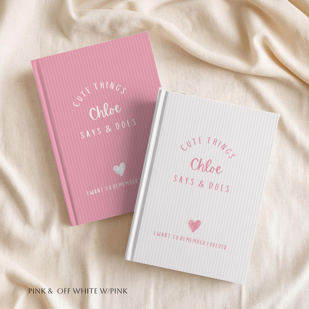 Personalized Journal for Mom | Things My Kids Say and Do