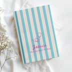 Personalized Nurse Striped Journal