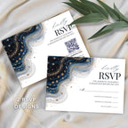 Celestial Wedding Invitation Suite
