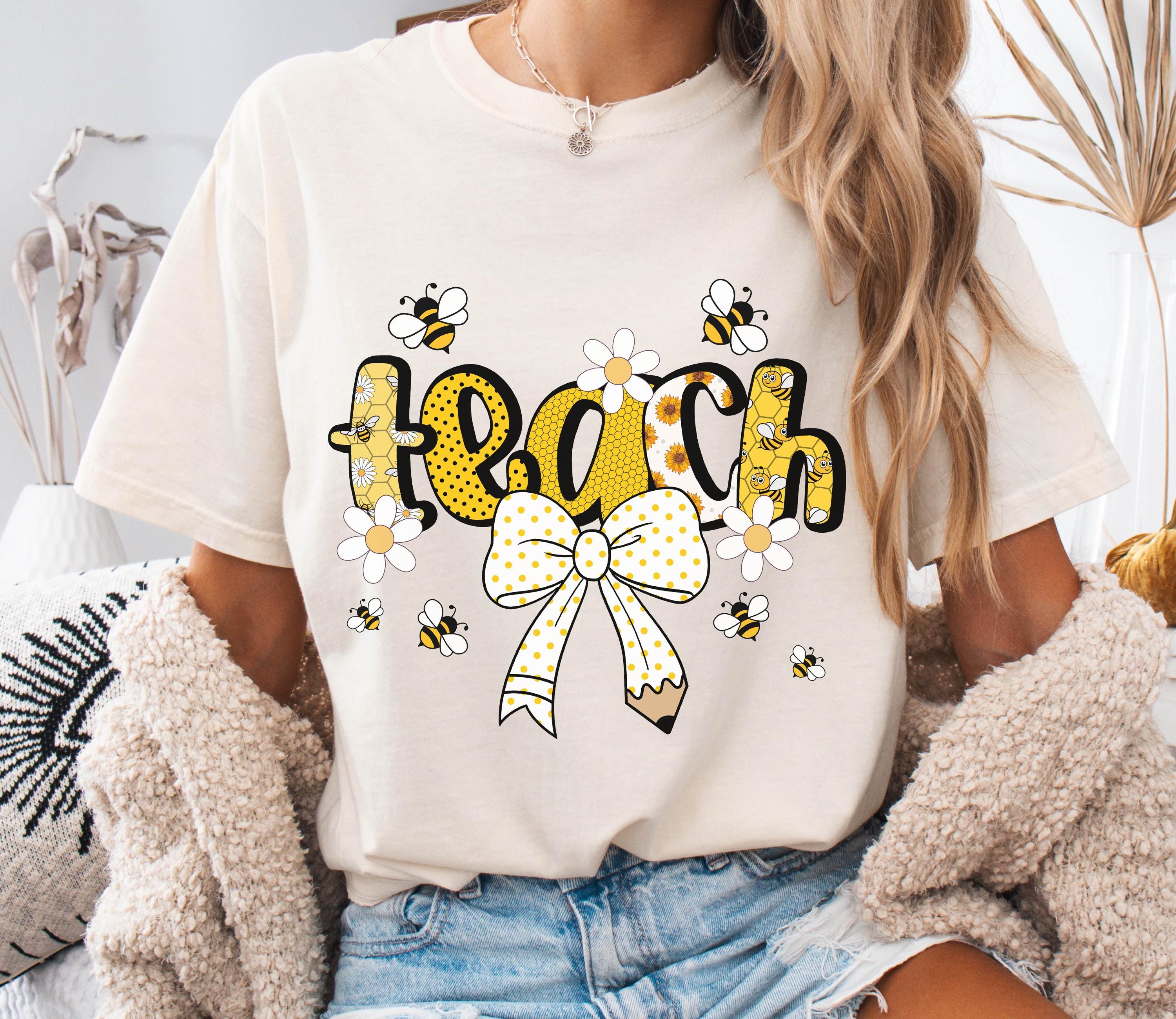 Bee Teacher Tshirt