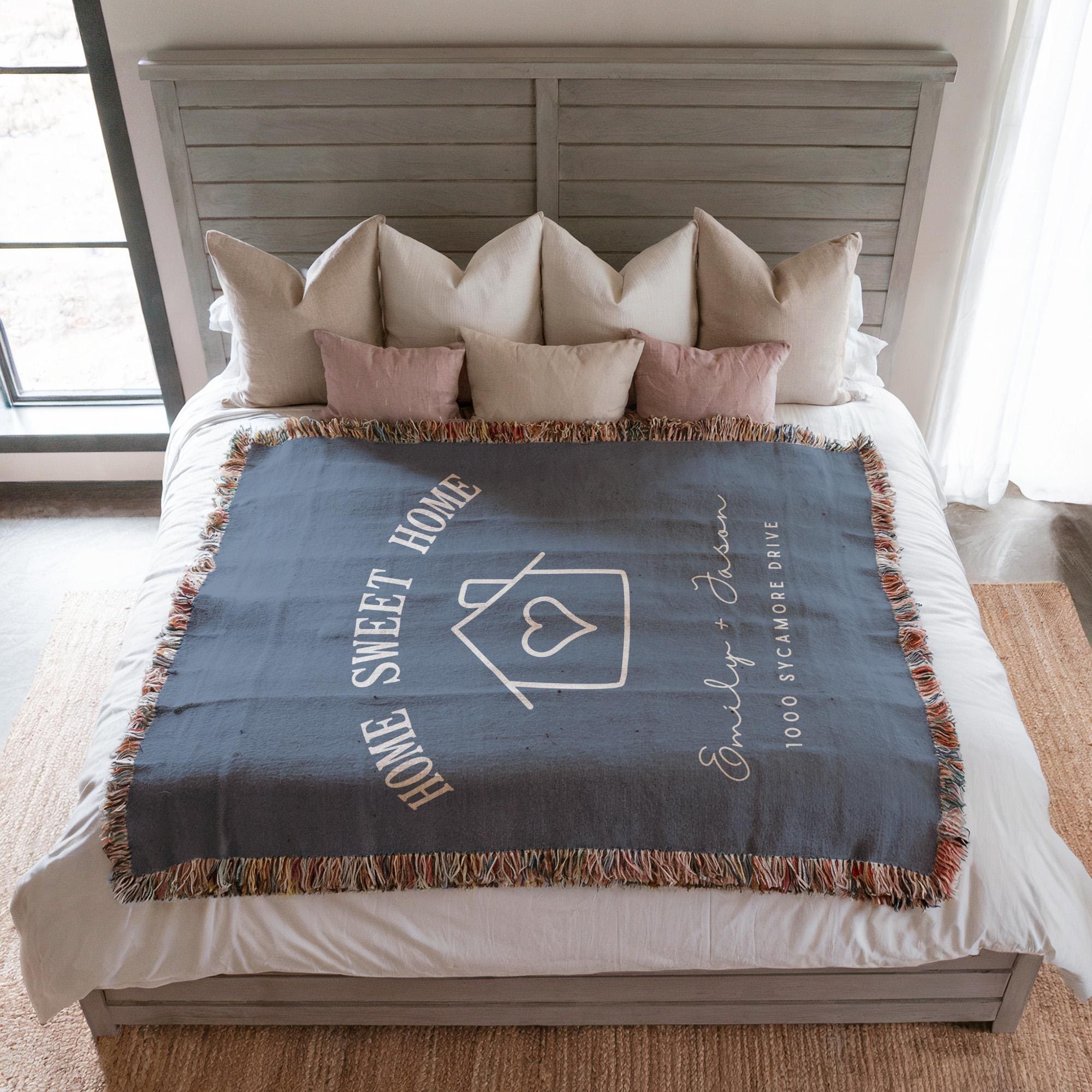 Personalized Home Sweet Home Blanket
