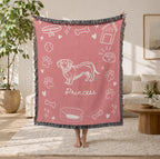 Custom Pet Portrait Blanket
