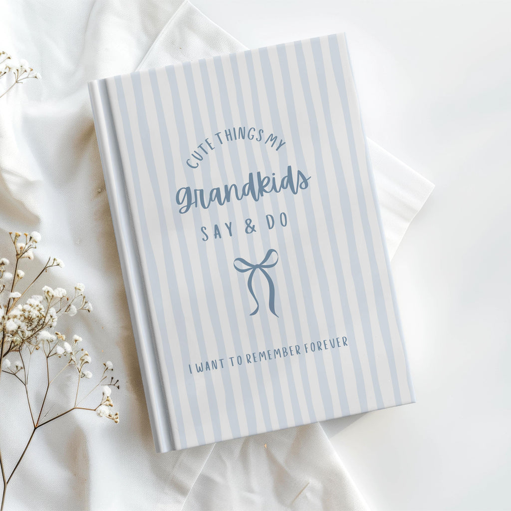 Memory Book for Grandparents | Cute Things My Grandkids Say & Do