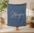 Stronger Than the Storm Woven Blanket
