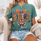 Preppy Coquette Tigers Shirt