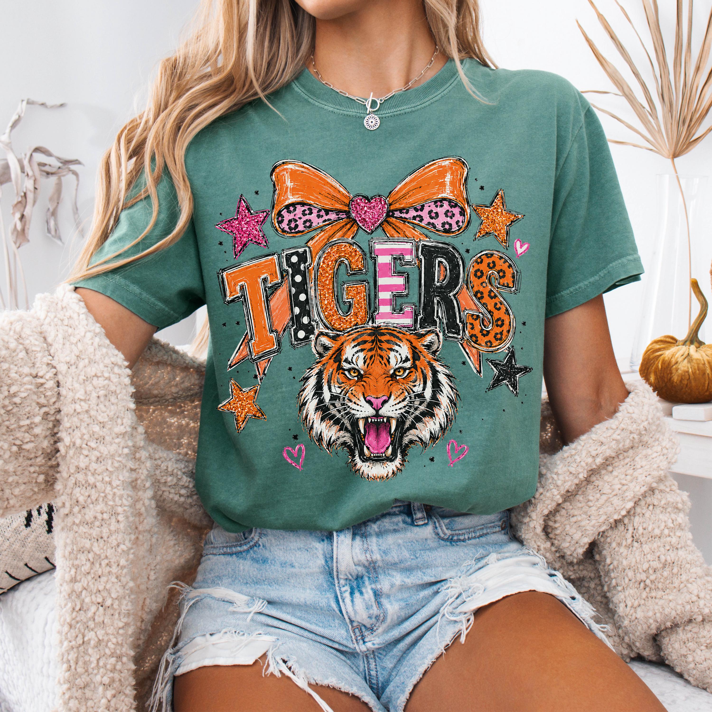 Preppy Coquette Tigers Shirt