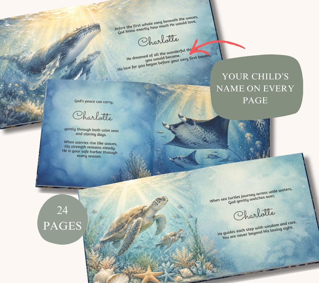 Personalized Christian Baby Book
