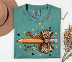 Leopard Teacher Tshirt