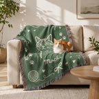 Custom Pet Portrait Blanket