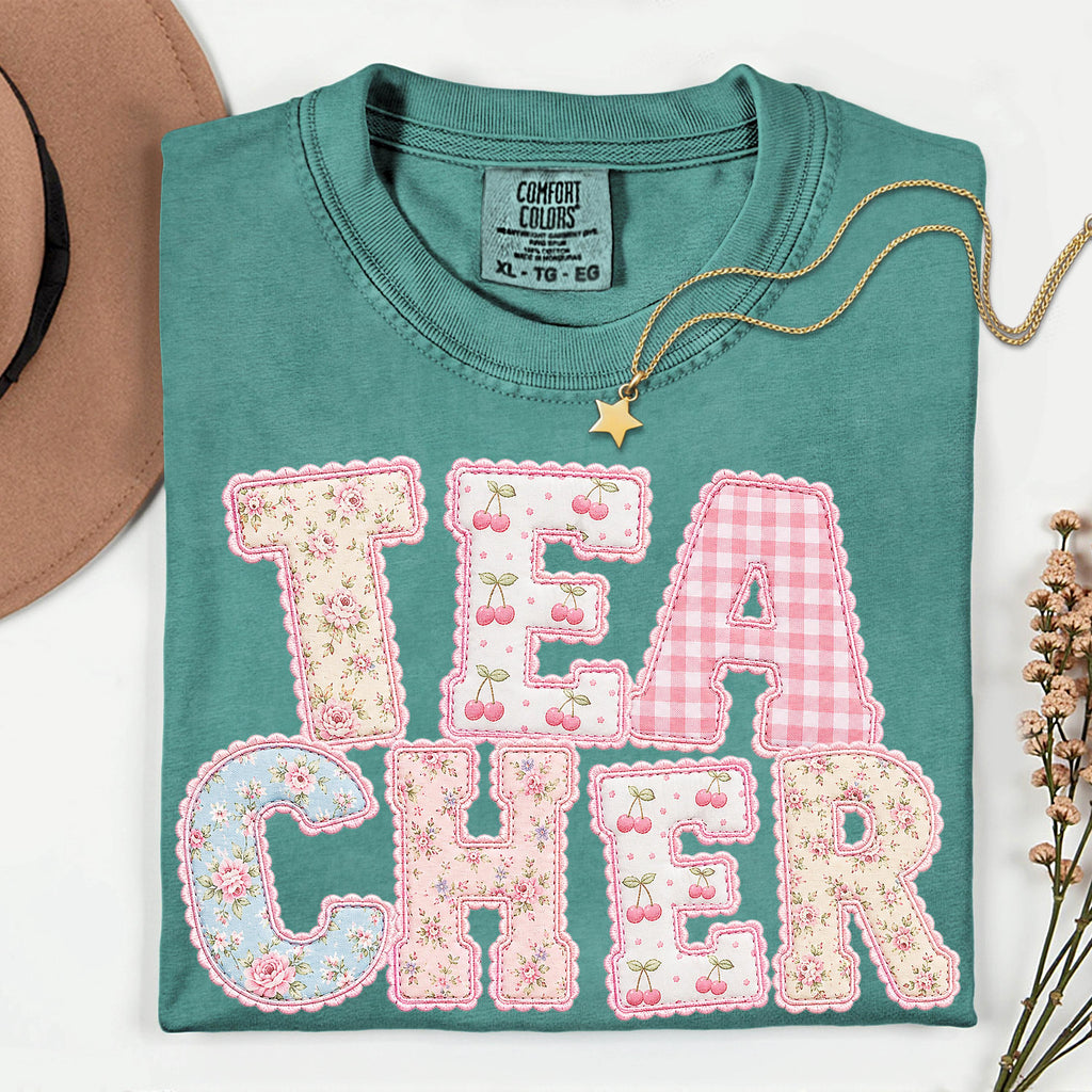 Pink Teacher Shirt