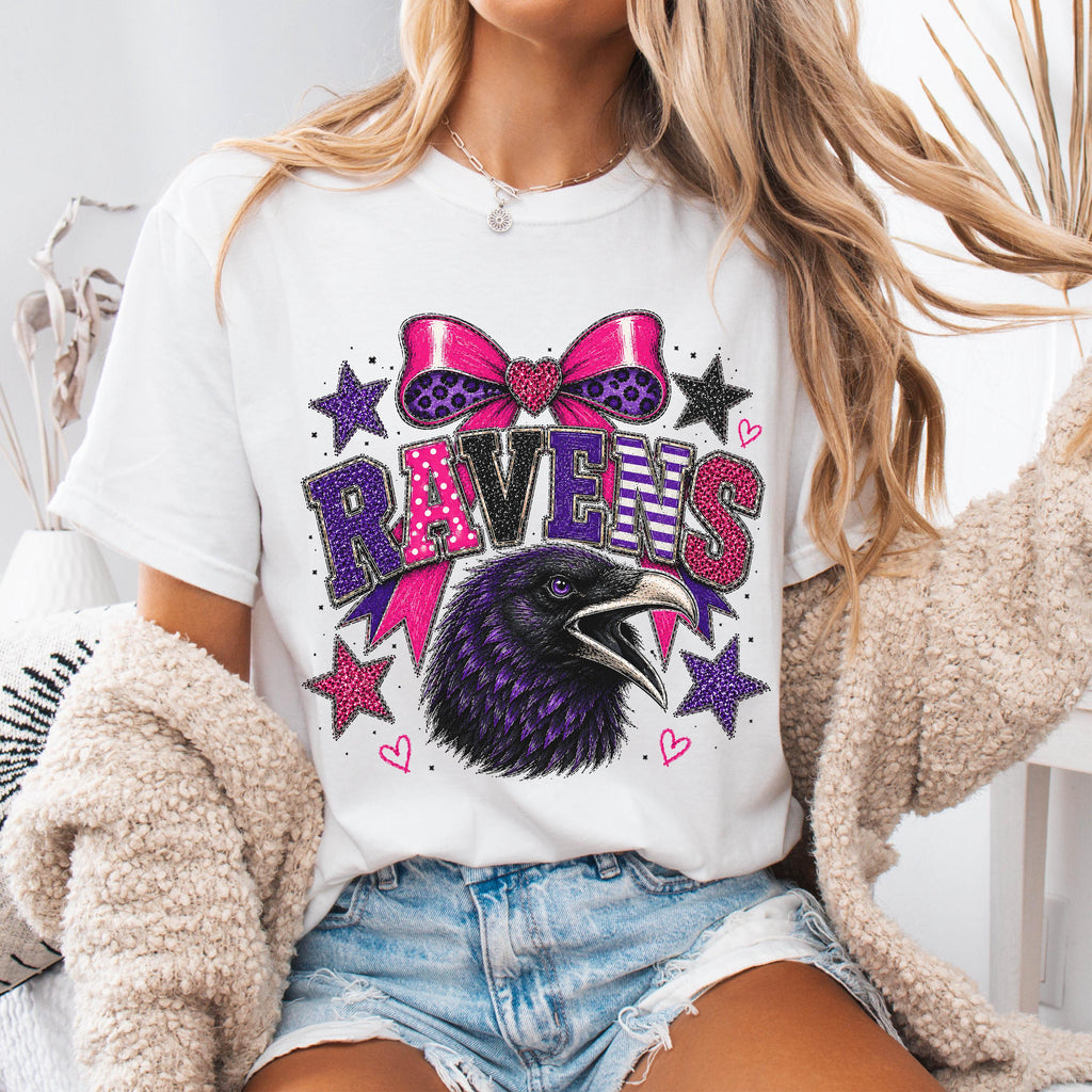 Preppy Ravens Mascot Shirt