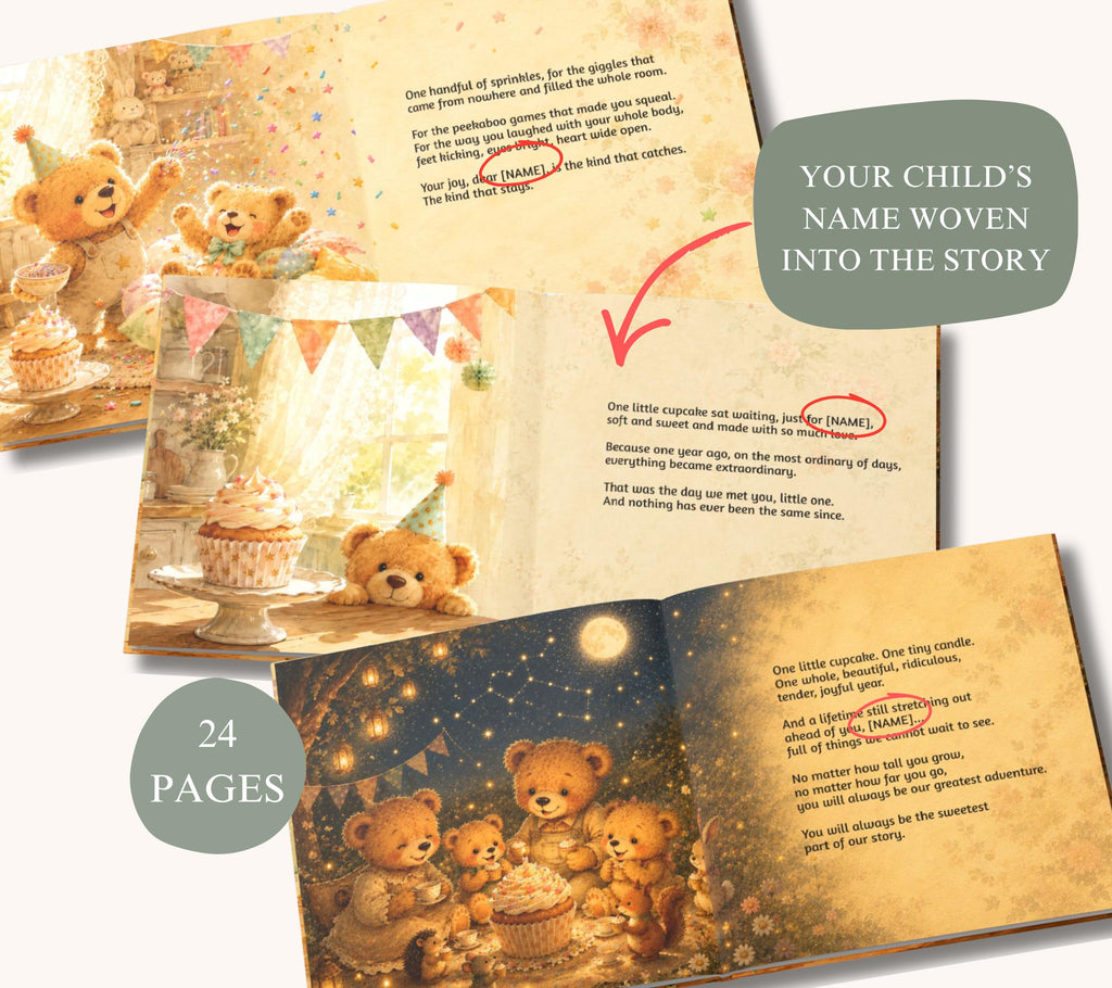 Personalized First Birthday Book
