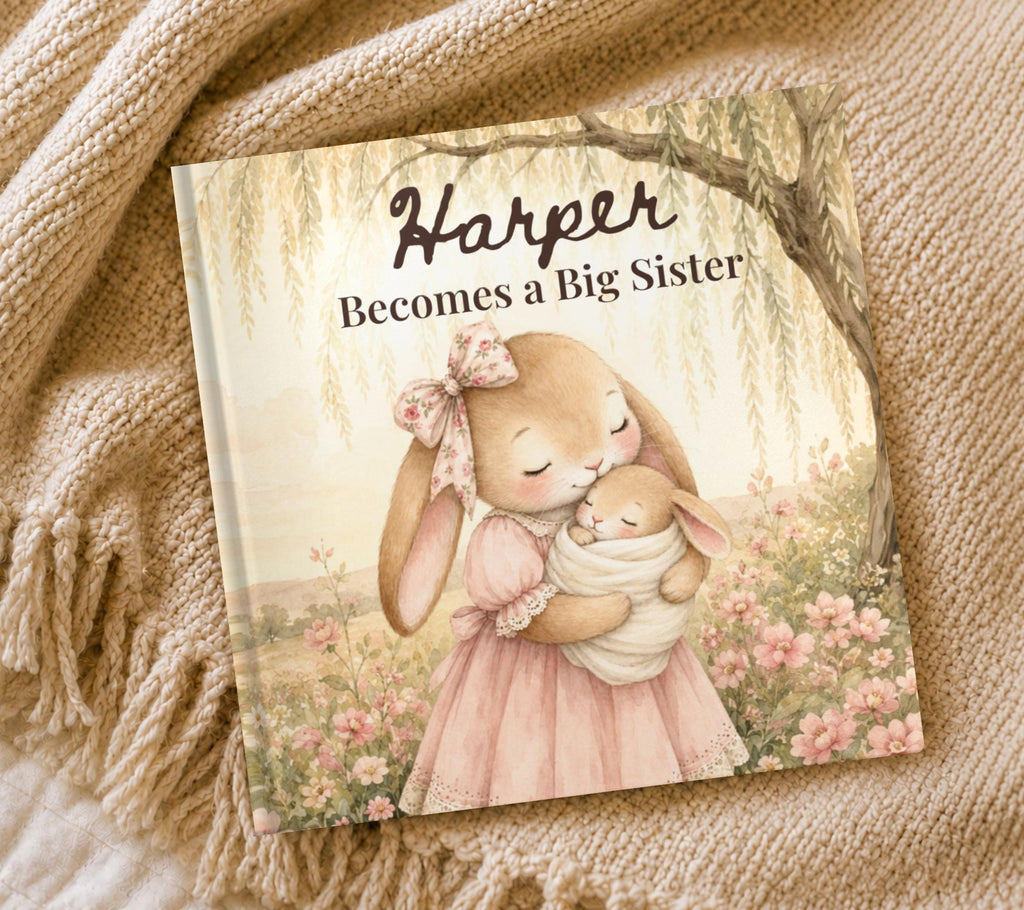 Personalized Woodland Bunny Big Sister Book