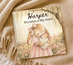 Personalized Woodland Bunny Big Sister Book