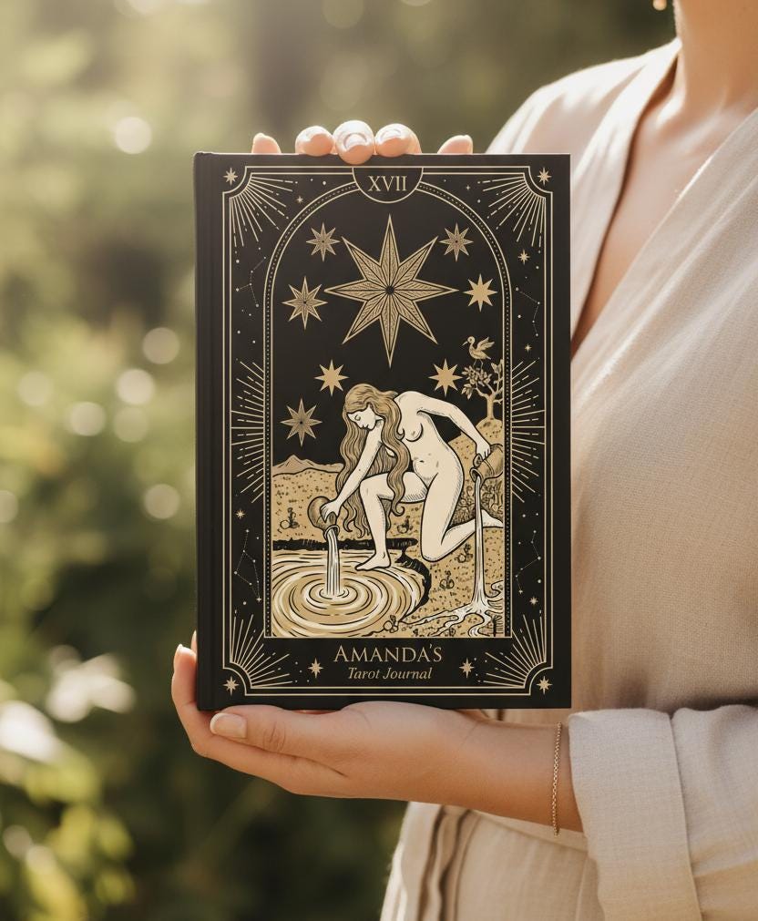 Personalized Daily Tarot Journal