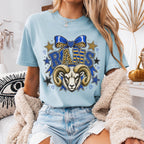Preppy Rams Mascot Shirt
