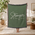 Stronger Than the Storm Woven Blanket