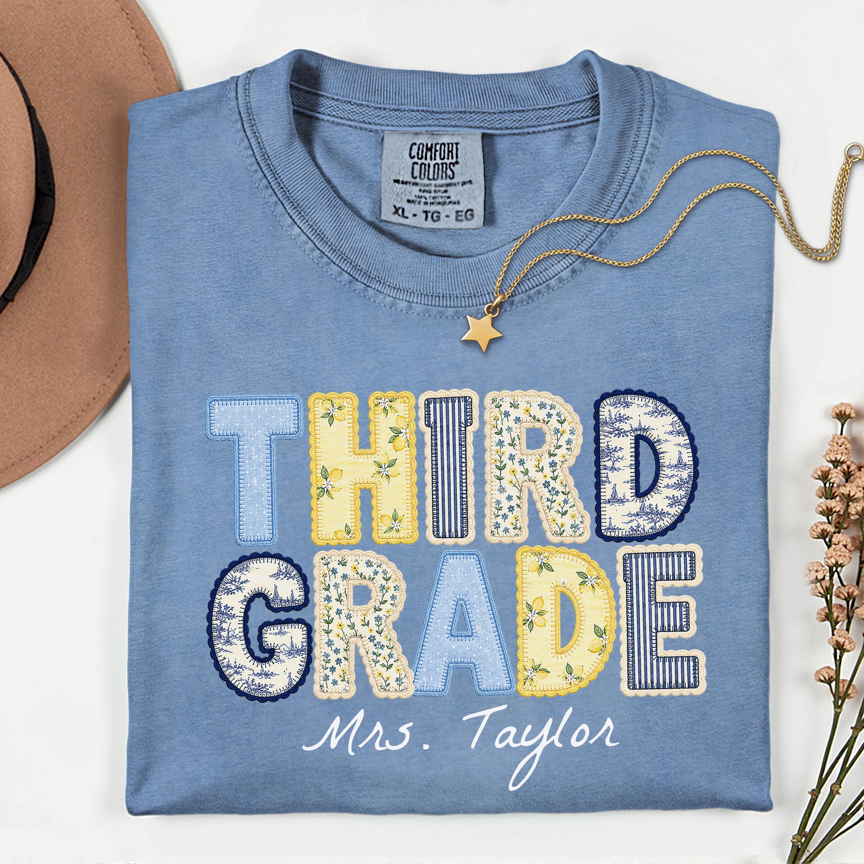 Third Grade Teacher Shirt