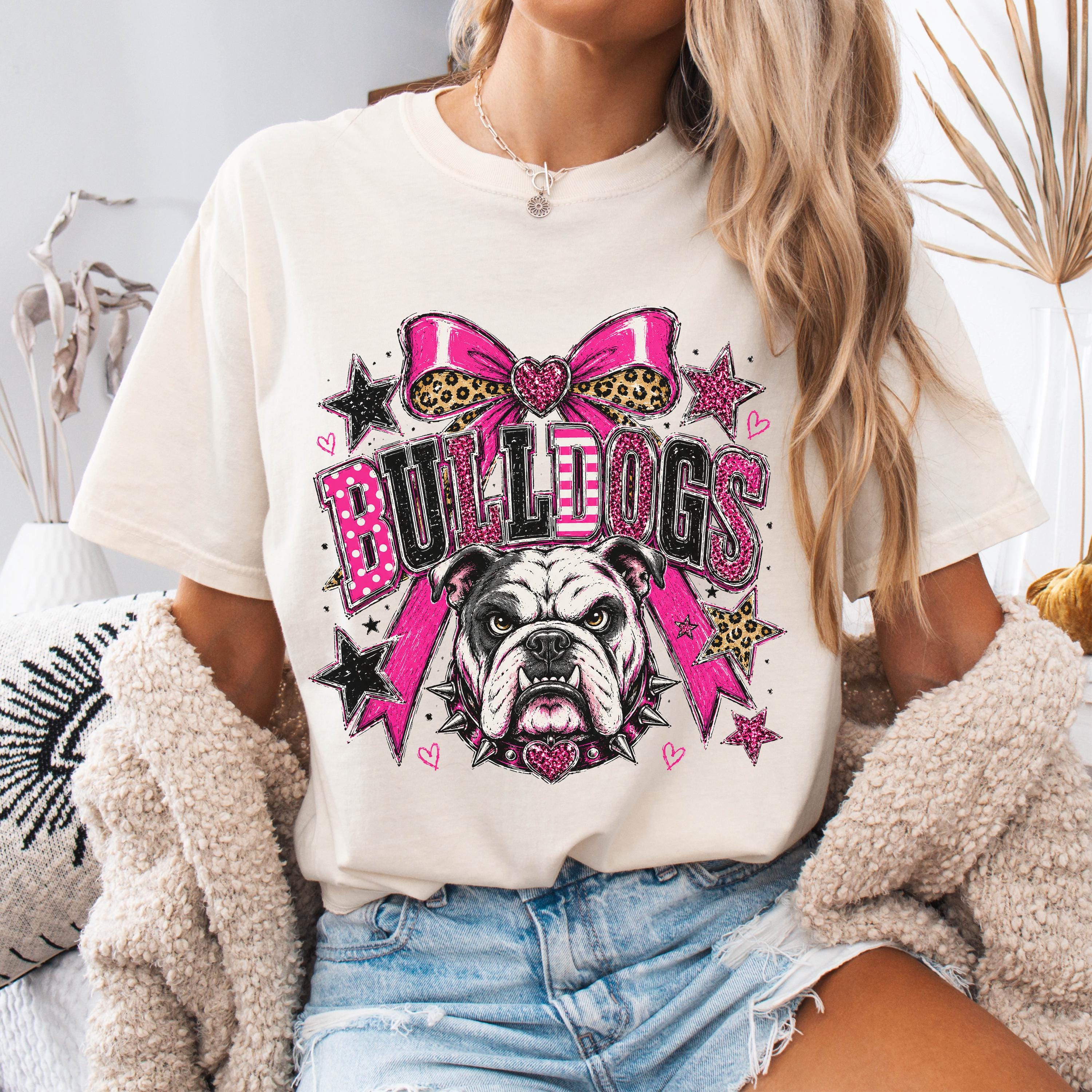 Preppy Bulldogs Mascot Shirt
