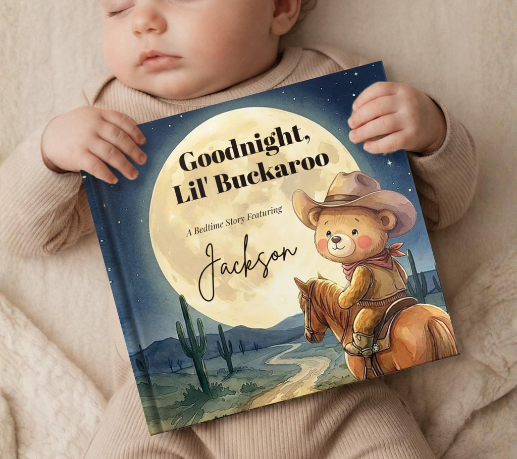 Personalized Cowboy Bedtime Storybook