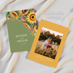 Sunflower Wedding Invitation Set